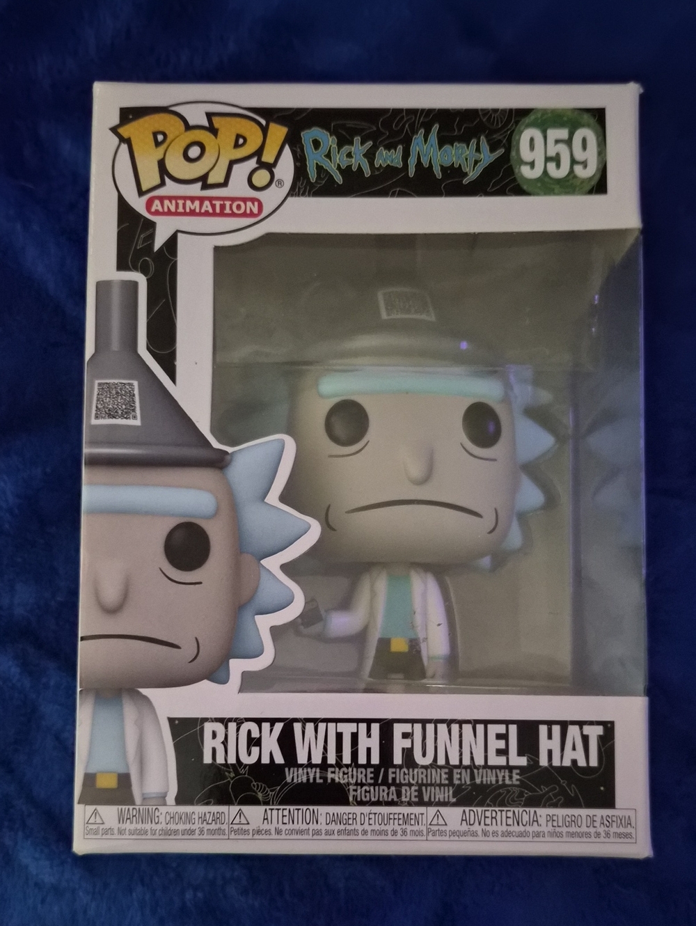 Funko Pop! Rick & Morty- Rick with Funnel Hat! #959